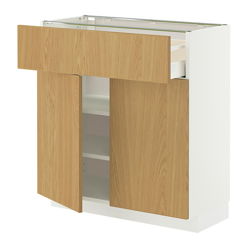 METOD/MAXIMERA base cabinet with drawer/2 doors