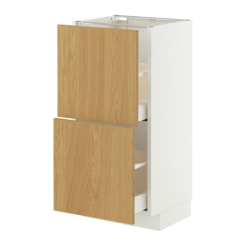 METOD/MAXIMERA base cabinet with 2 drawers