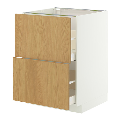 METOD/MAXIMERA base cb 2 fronts/2 high drawers