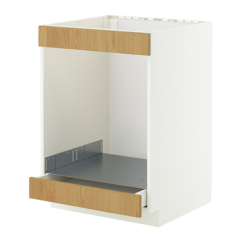 METOD/MAXIMERA base cab for hob+oven w drawer