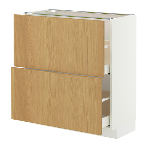 METOD/MAXIMERA base cabinet with 2 drawers