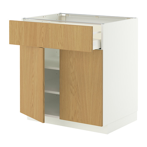 METOD/MAXIMERA base cabinet with drawer/2 doors