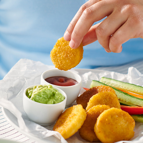 SLAGVERK, breaded wheat-based pieces