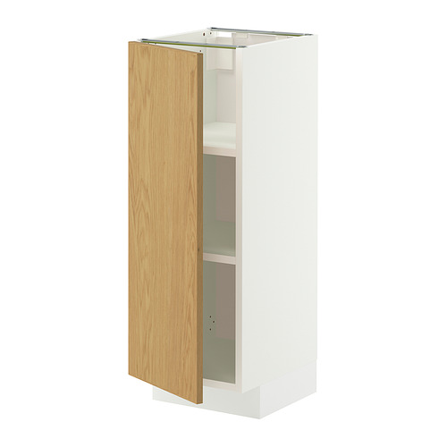 METOD base cabinet with shelves