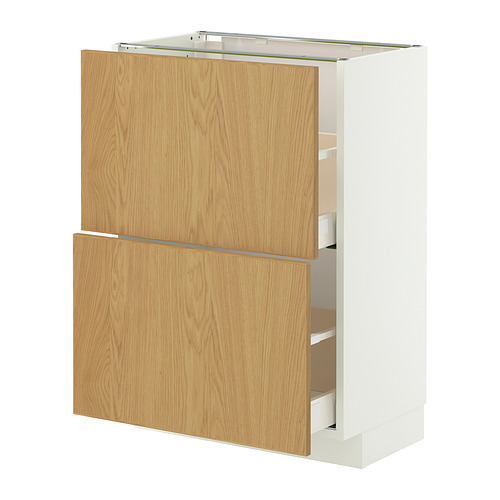 METOD/MAXIMERA base cabinet with 2 drawers