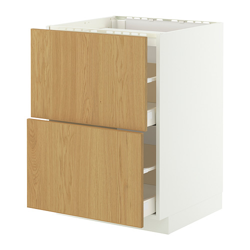 METOD/MAXIMERA base cab f hob/2 fronts/2 drawers