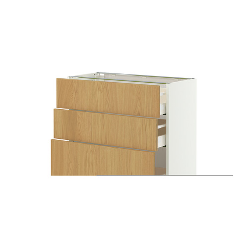 METOD/MAXIMERA base cabinet with 3 drawers