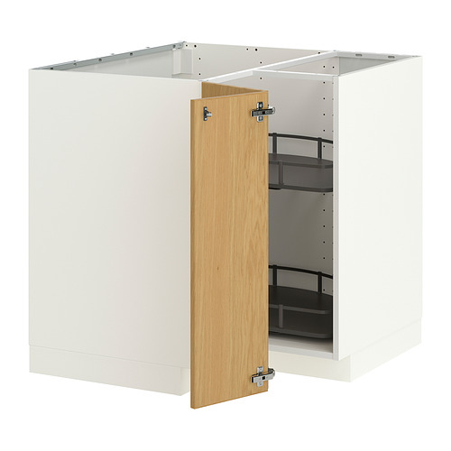 METOD corner base cabinet with carousel