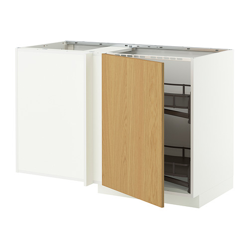 METOD corner base cab w pull-out fitting