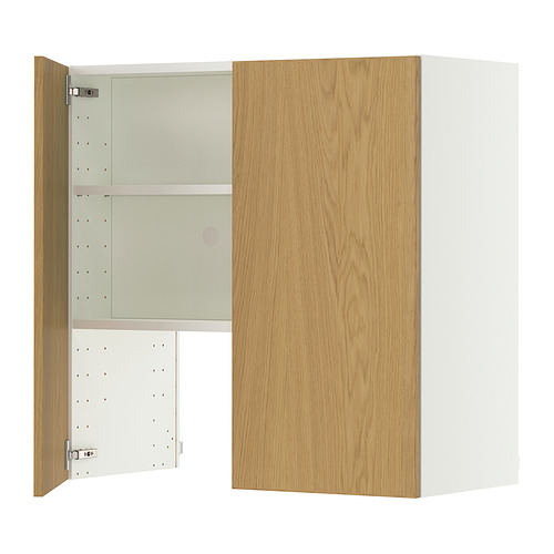 METOD wall cb f extr hood w shlf/door