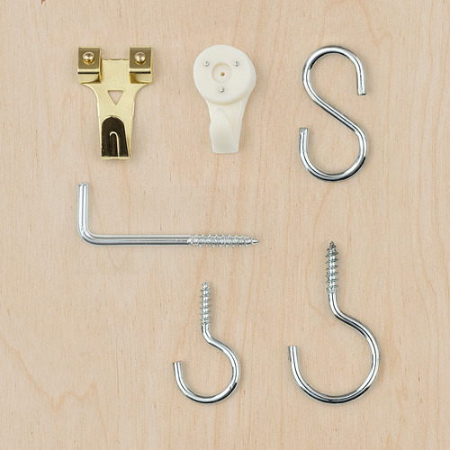 TRIXIG, 85-piece hooks and hanging set