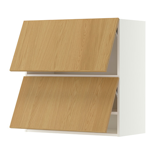 METOD wall cabinet horizontal w 2 doors