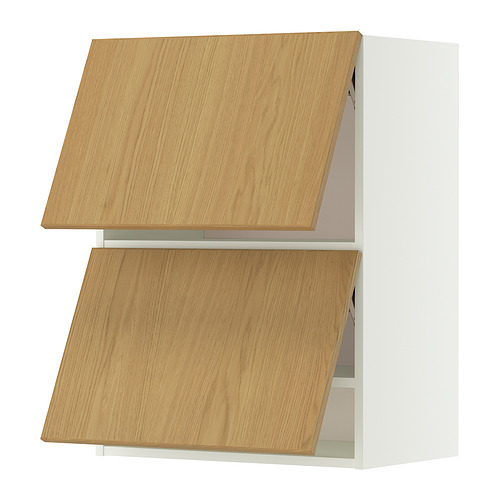 METOD wall cabinet horizontal w 2 doors