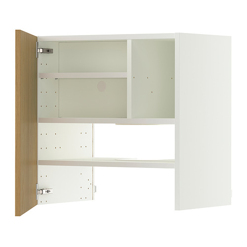 METOD wall cb f extr hood w shlf/door