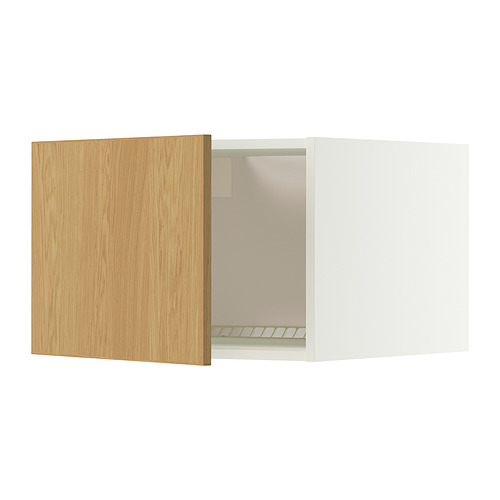 METOD top cabinet for fridge/freezer