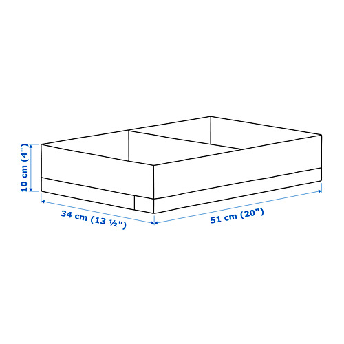 STUK box with compartments