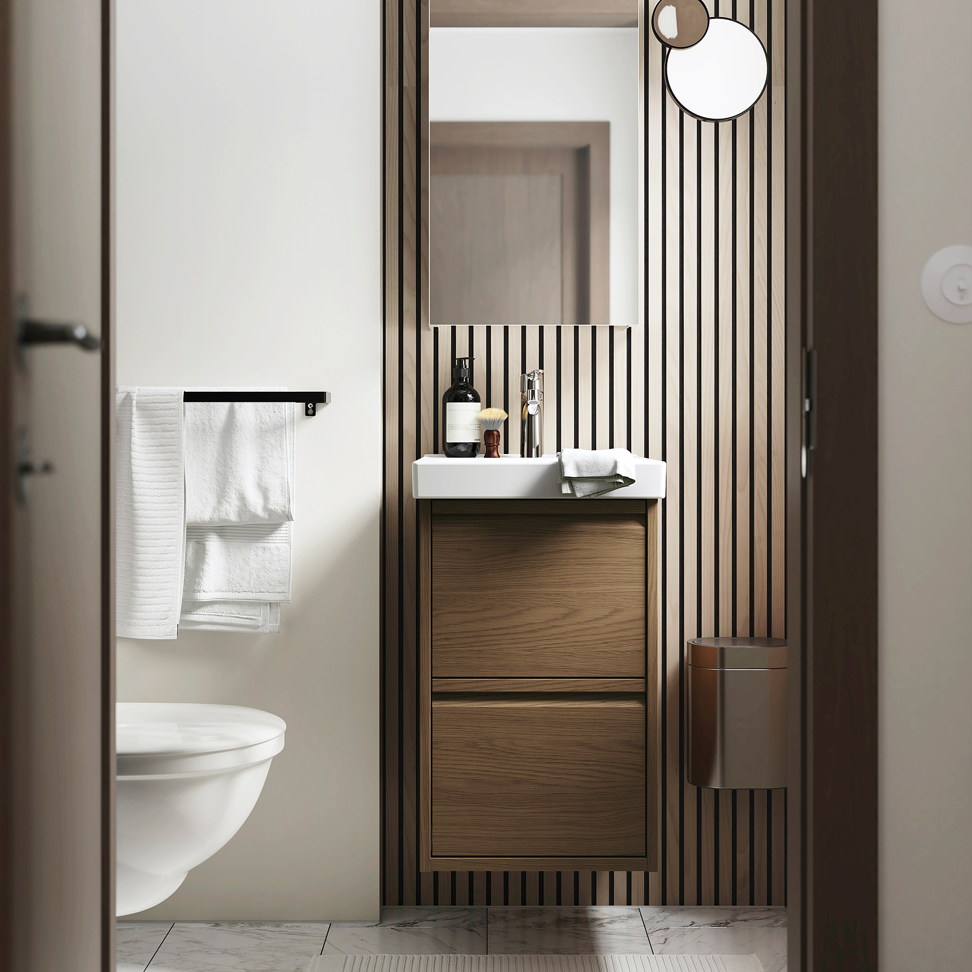 ÄNGSJÖN wash-stand with drawers