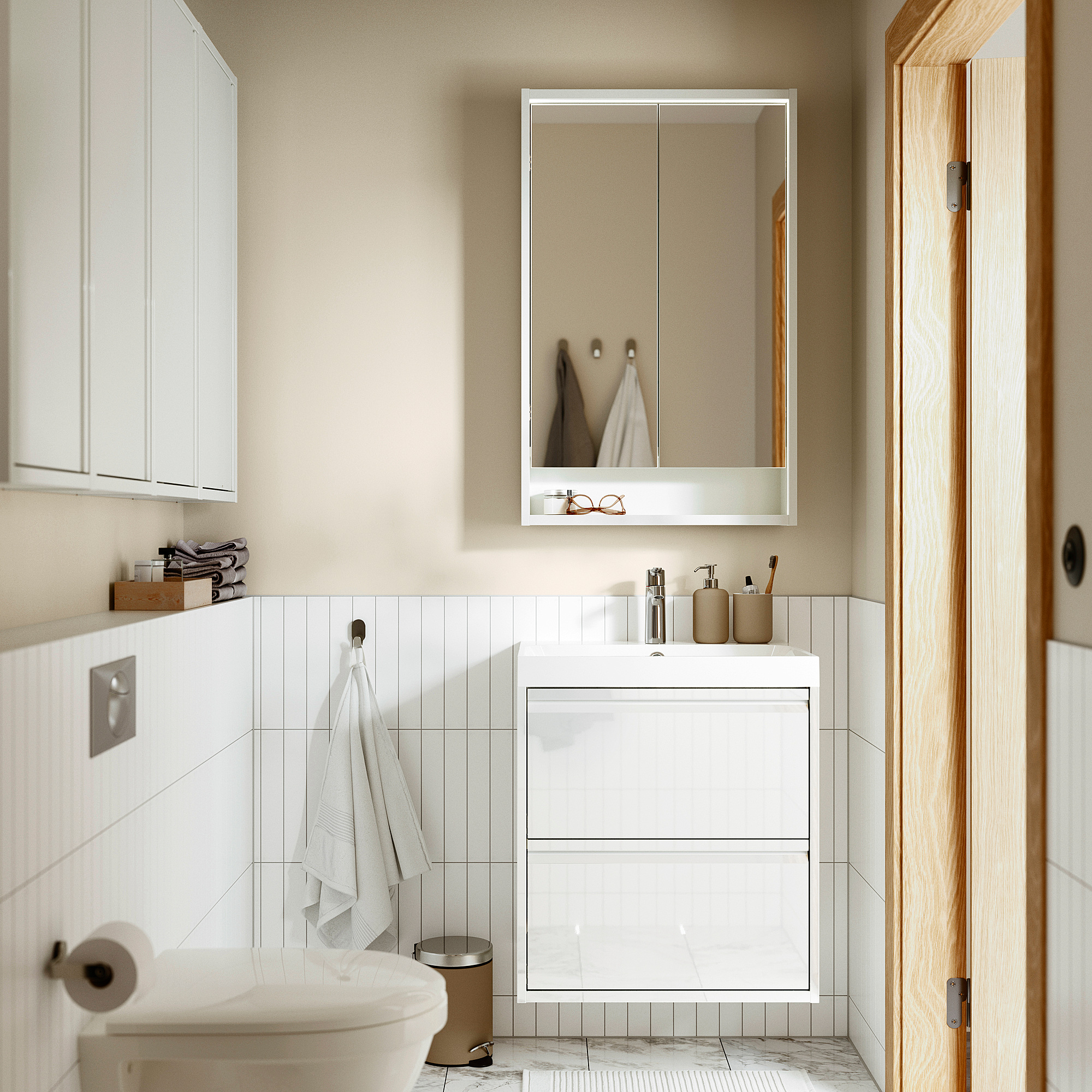 ÄNGSJÖN wash-stand with drawers