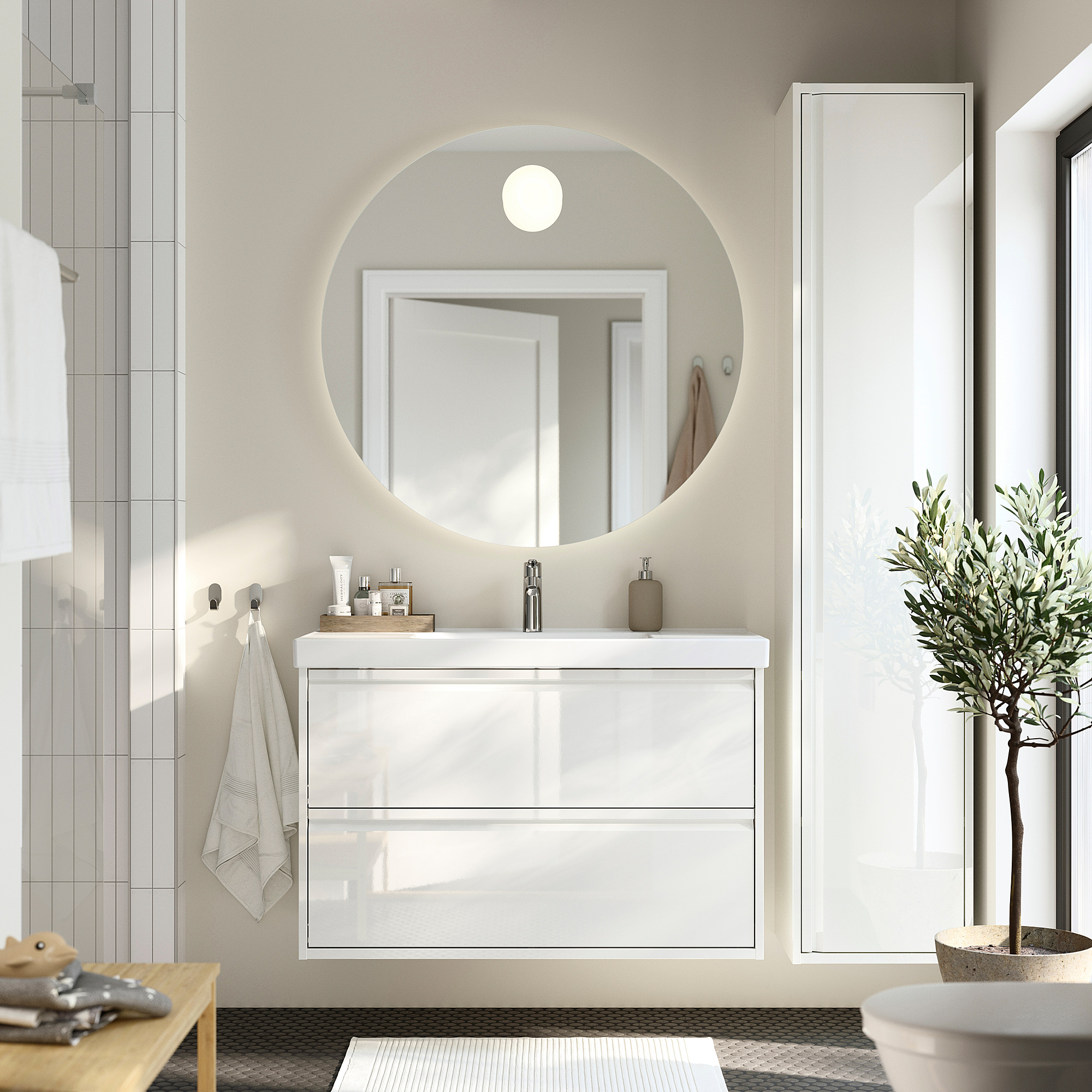 ÄNGSJÖN wash-stand with drawers