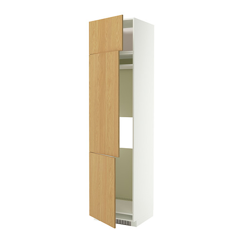 METOD high cab f fridge/freezer w 3 doors