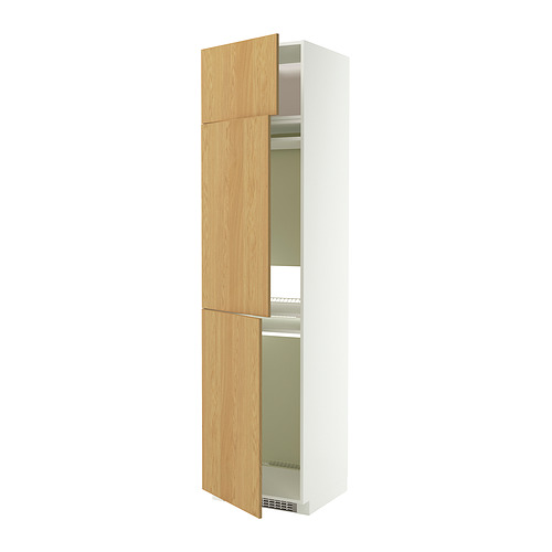 METOD high cab f fridge/freezer w 3 doors