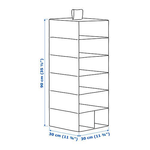 STUK storage with 7 compartments