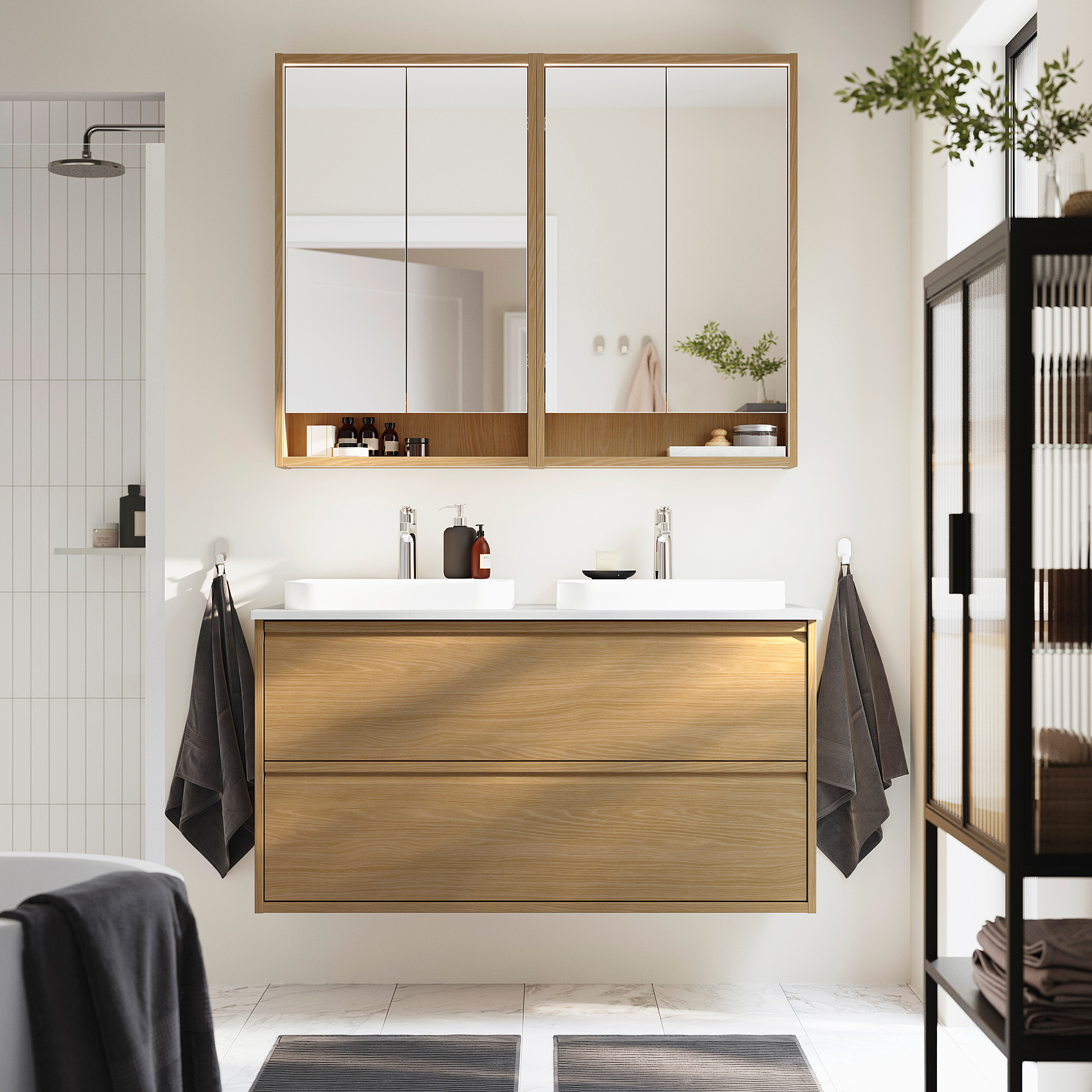 ÄNGSJÖN/BACKSJÖN wash-stnd w drawers/wash-basin/taps