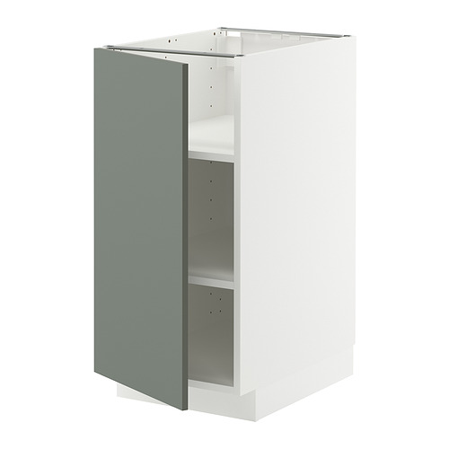 METOD base cabinet with shelves