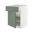 White/nickebo matt grey-green