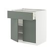 White/nickebo matt grey-green (-8.500,-)