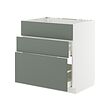 White/nickebo matt grey-green (+6.100,-)