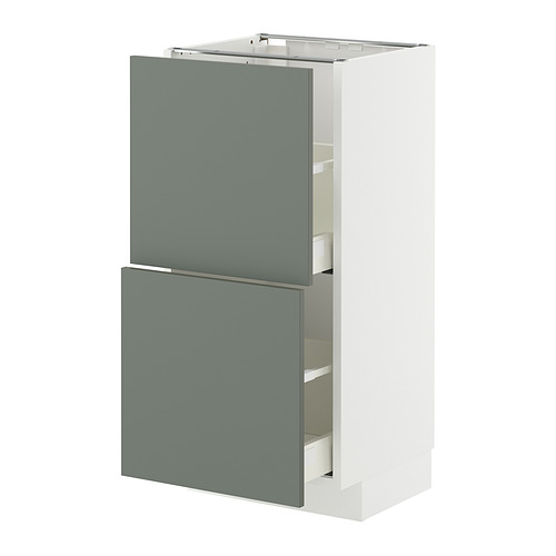 METOD/MAXIMERA base cabinet with 2 drawers