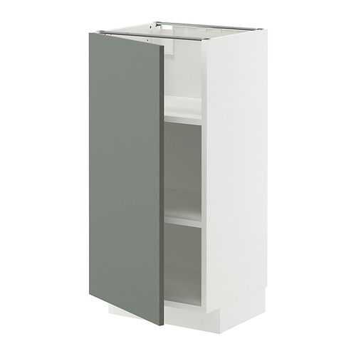 METOD base cabinet with shelves