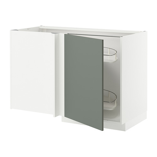 METOD corner base cab w pull-out fitting