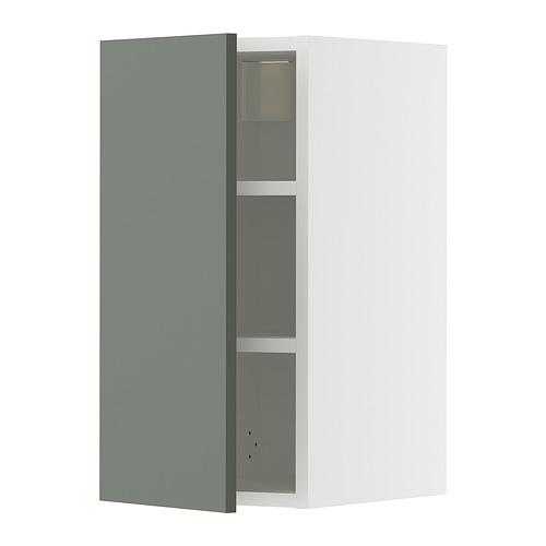 METOD wall cabinet with shelves