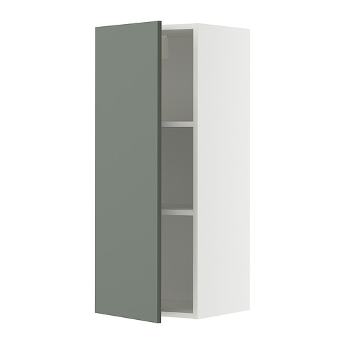 METOD wall cabinet with shelves