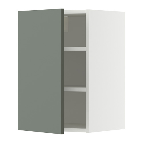 METOD wall cabinet with shelves