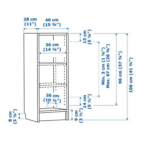 BILLY bookcase