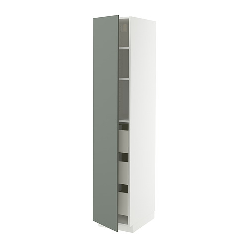 METOD/MAXIMERA high cabinet with drawers