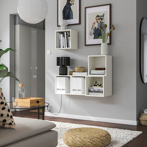 EKET, wall-mounted cabinet combination