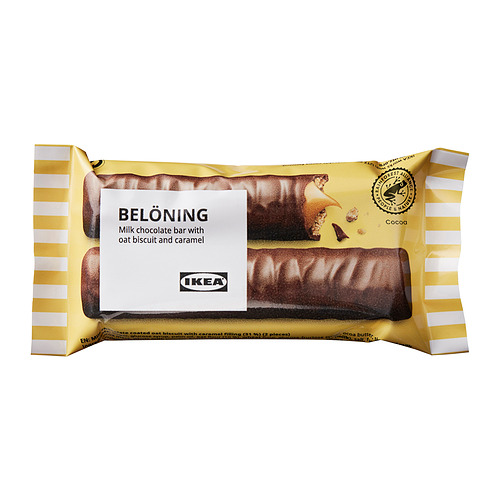 BELÖNING, milk chocolate bar