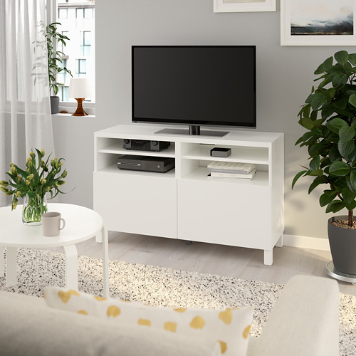 BESTÅ, TV bench with doors