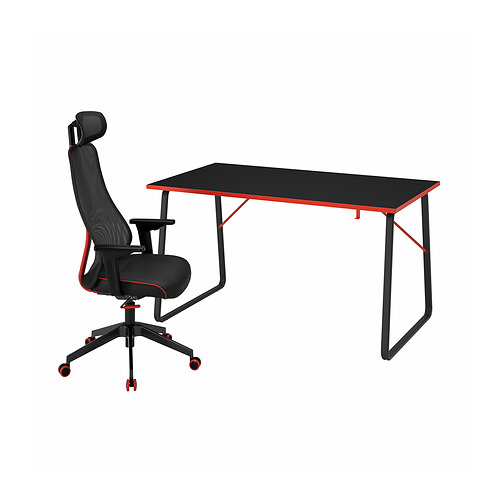 HUVUDSPELARE/MATCHSPEL gaming desk and chair