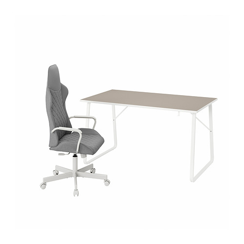 HUVUDSPELARE/UTESPELARE, gaming desk and chair