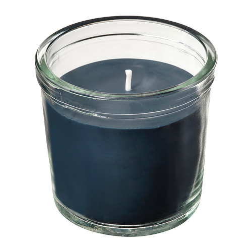 FRUKTSKOG scented candle in glass