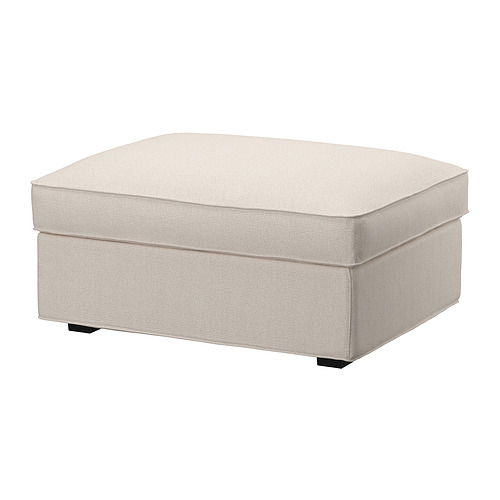 KIVIK cover for footstool with storage