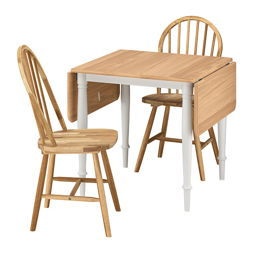 DANDERYD/SKOGSTA, table and 2 chairs