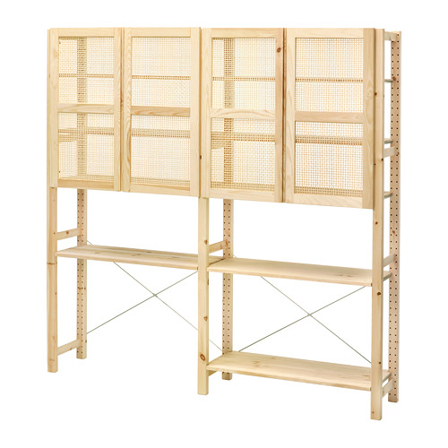 IVAR storage combination with doors