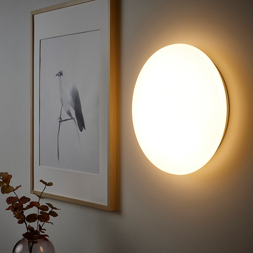 STOFTMOLN, LED ceiling/wall lamp