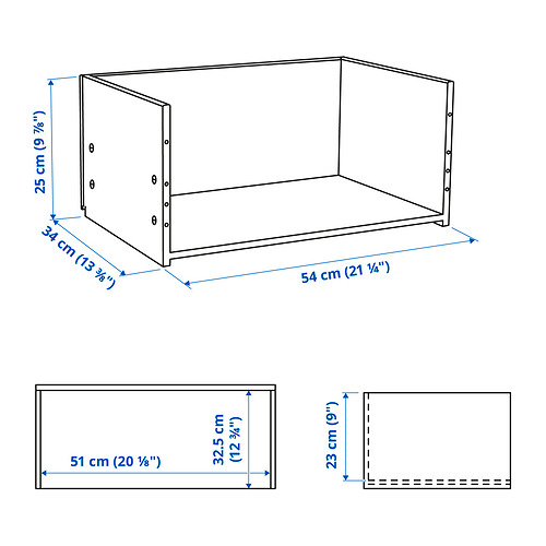 BESTÅ, drawer frame